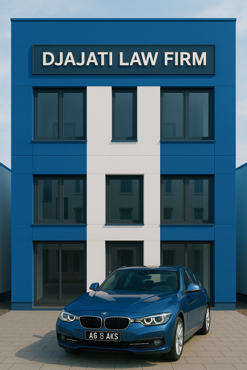Gedung DJAJATI Law Firm dan BMW Gedung DJAJATI Law Firm dan BMW